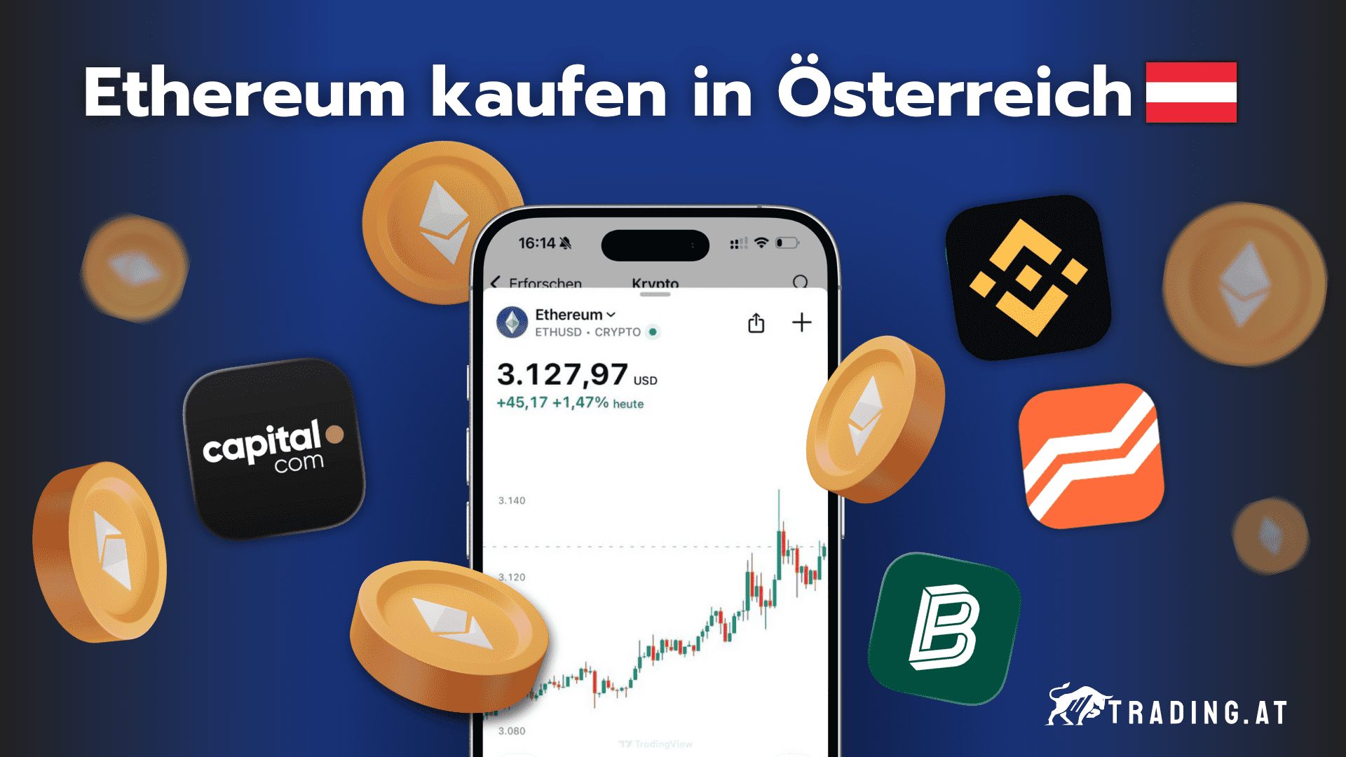 Ethereum (ETH) kaufen in Österreich | Einfache Anleitung
