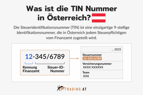 Die TIN Nummer in Österreich: Eine einzigartige 9-stellige Steueridentifikationsnummer (TIN) des Finanzamts.