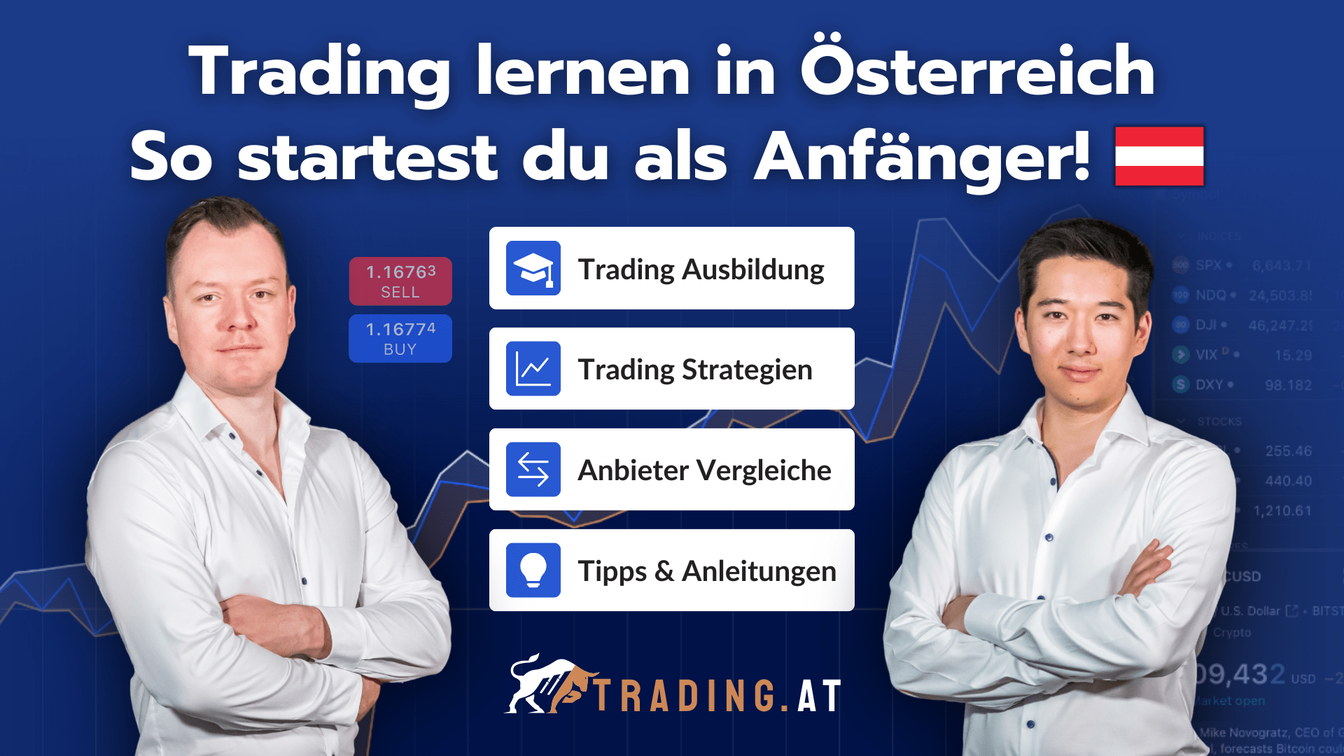 Trading lernen in Österreich: So startest du als Anfänger!