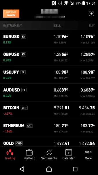 XTB Trading App