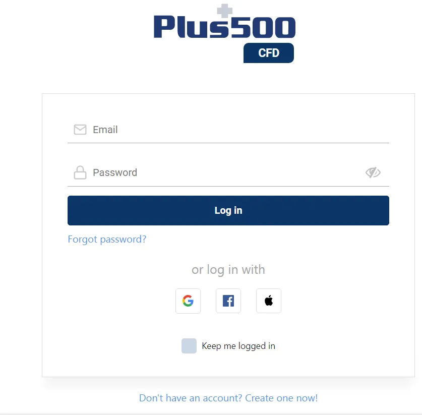 Plus500 Kontoeröffnung