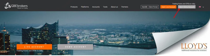 GBE Brokers Demokonto