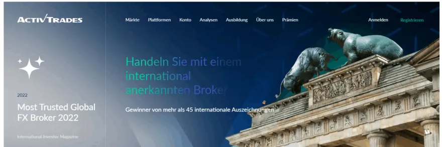 Activtrades Website