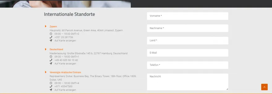 Kundensupport von GBE Brokers