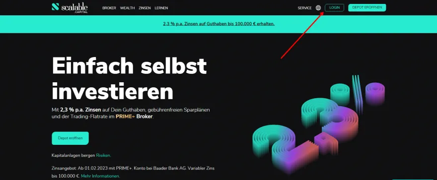 Scalable Capital Login