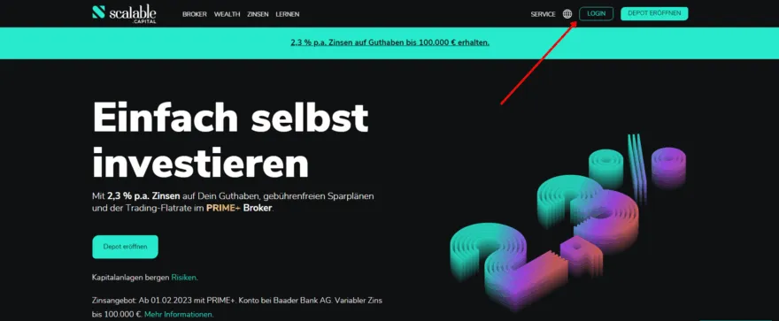Scalable Capital Login