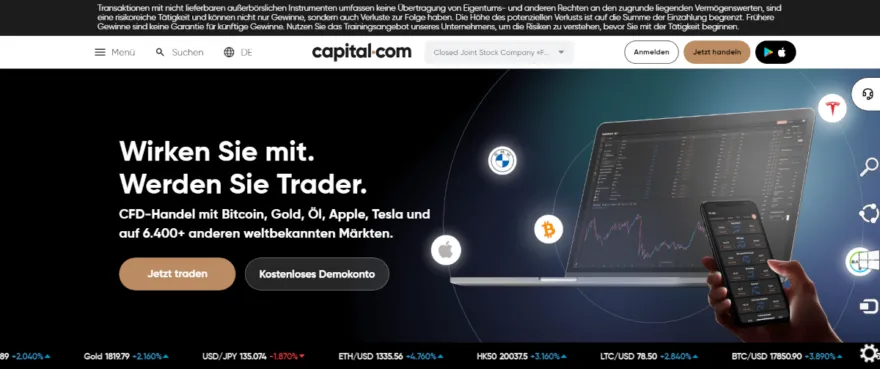 capital.com website