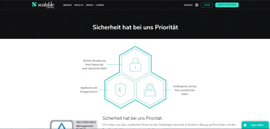 kundengelder sicherheit scalabe capital