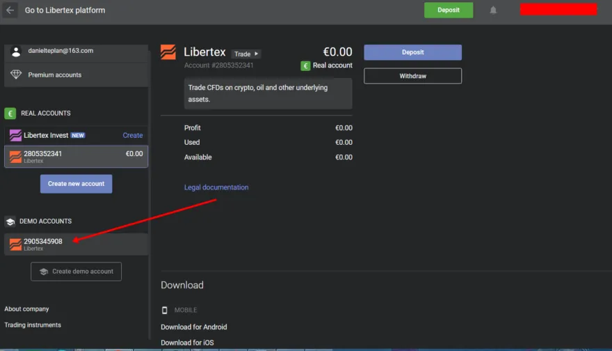 libertex demokonto