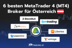 Die 6 besten MetaTrader 4 (MT4) Broker für Österreich