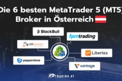 Die 6 besten MetaTrader 5 (MT5) Broker in Österreich.