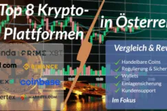 Top 8 Krypto Plattformen in Österreich Vergleich