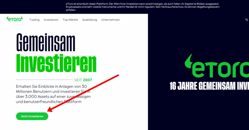 etoro website konto eröffnen