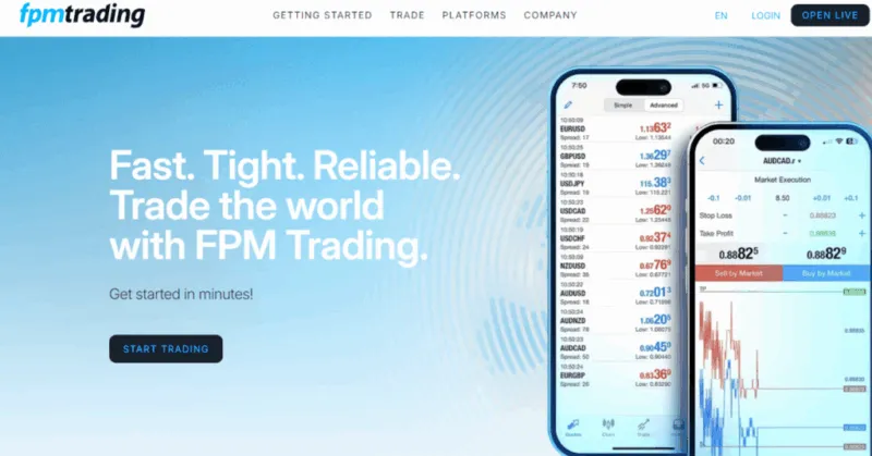 FPM Trading Website