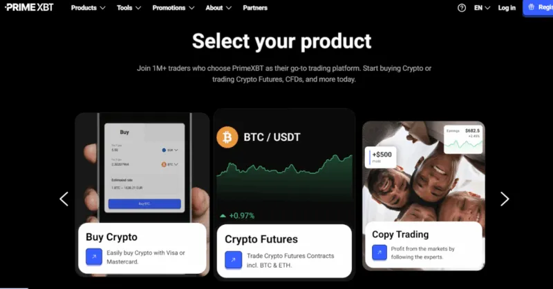 PrimeXBT Crypto App