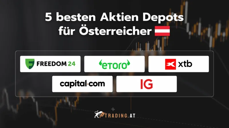 Die 5 besten Aktien Depots für Österreicher im Vergleich