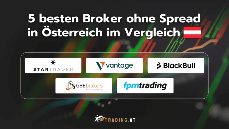 Die 5 besten Broker ohne Spread in Österreich im Vergleich
