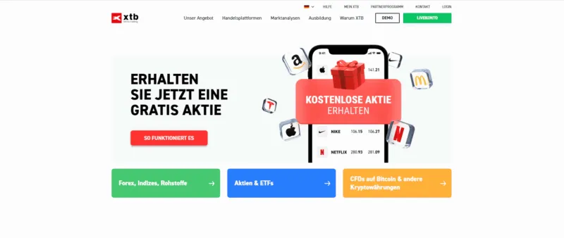 xtb website