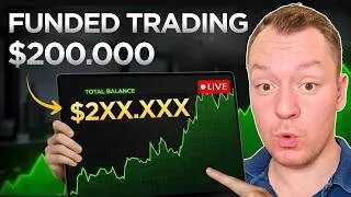 Live: So trade ich meinen 200k Funded Account (+ Auszahlung)