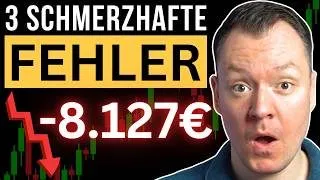 3 Gefährliche Fehler im Daytrading – Ruinieren dein Konto!